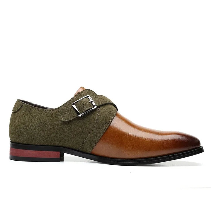 LUCA MANCINI LEATHER DRESS SHOES