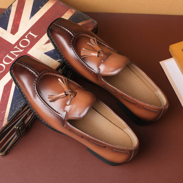 ROBERTO KOCH LEATHER LOAFERS