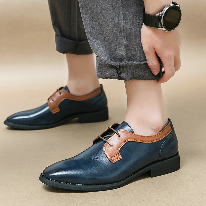 OSCAR VERNE LEATHER DRESS SHOES