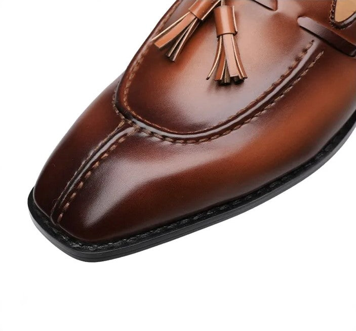 ROBERTO KOCH LEATHER LOAFERS