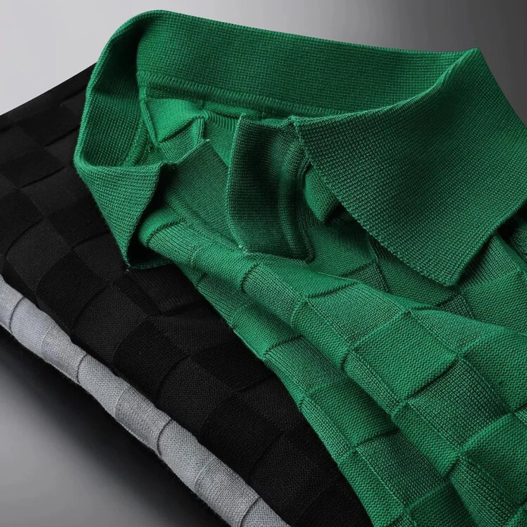 VITTORIO KNITTED POLO SHIRT