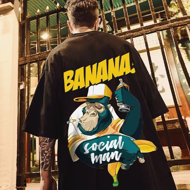 "CHILL MONKEY" - OVERSIZED T-shirt