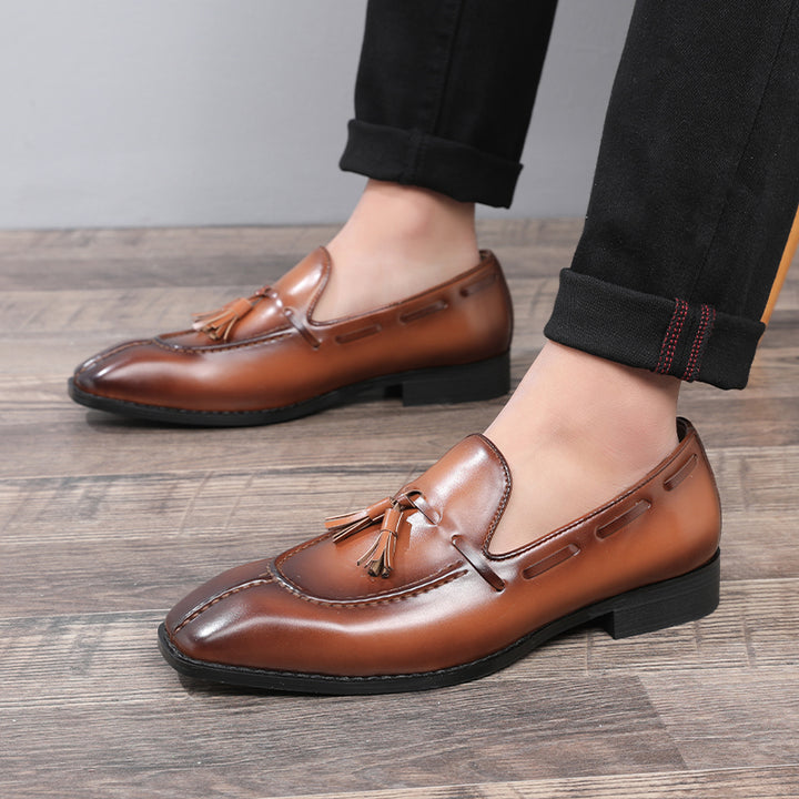 ROBERTO KOCH LEATHER LOAFERS