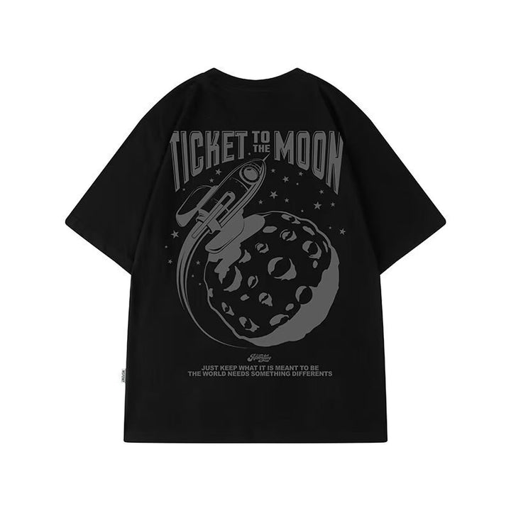 "TICKET TO THE MOON" - OVERSIZED T-shirt