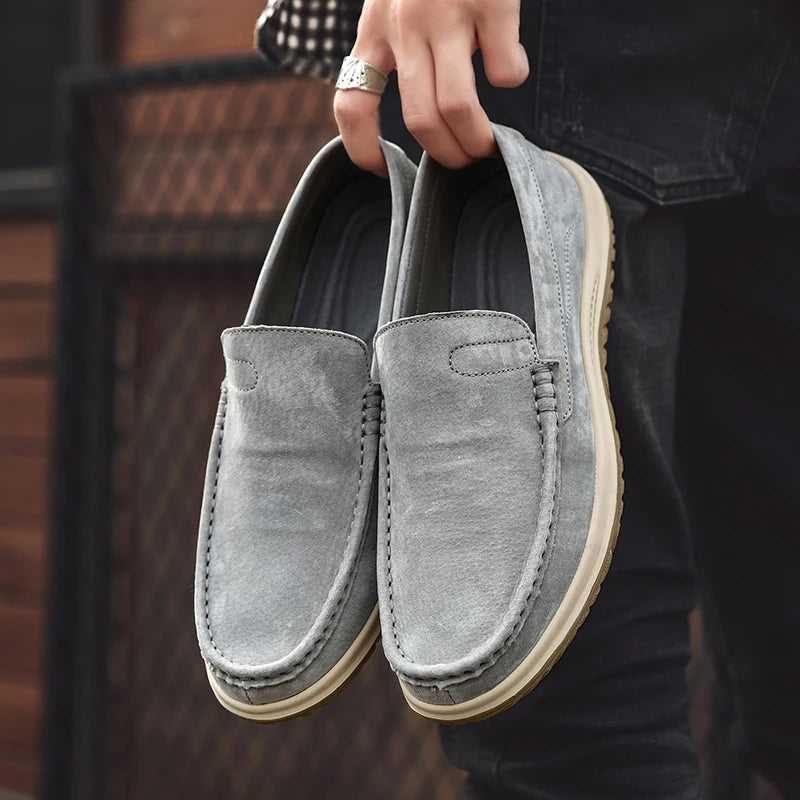 SÉBASTIEN ROUSSEAU LEATHER LOAFERS