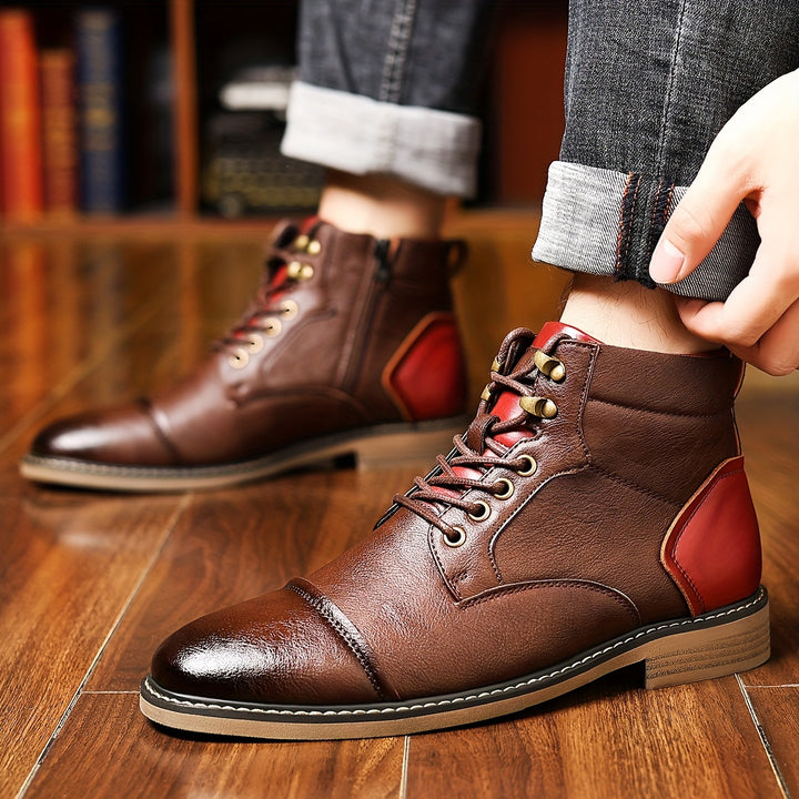 FRANKLIN BARRETT OXFORD LEATHER BOOTS