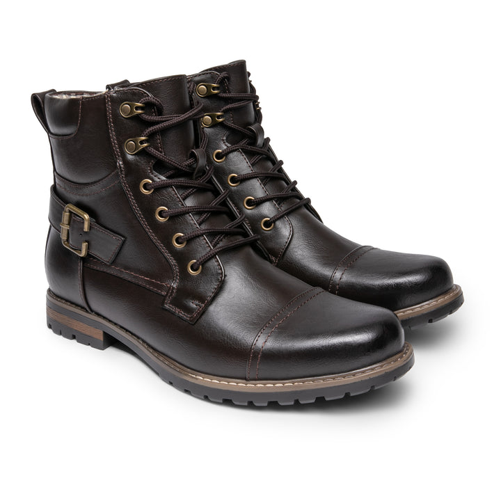 ELIJAH PRESCOTT OXFORD LEATHER BOOTS