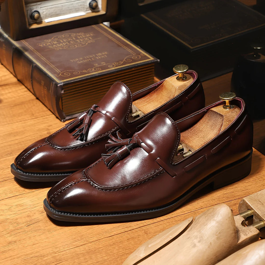 OLIVIER FRANK LEATHER LOAFERS