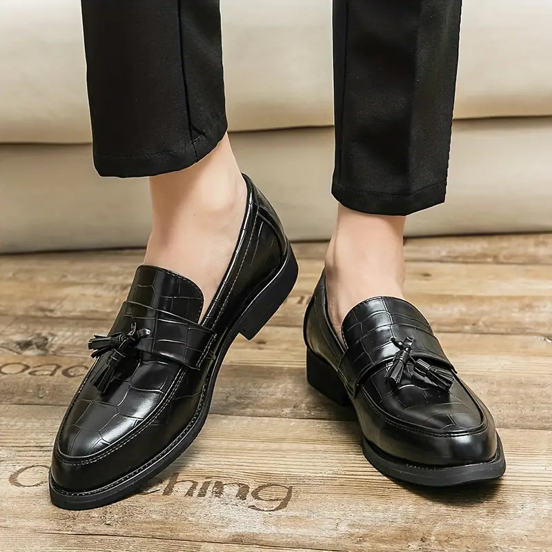 LOUIS BEAUMONT LEATHER DRESS SHOES