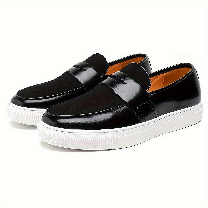 THEO LAURENT LEATHER LOAFERS