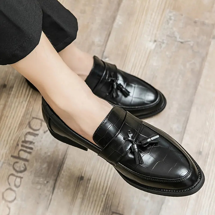 LOUIS BEAUMONT LEATHER DRESS SHOES