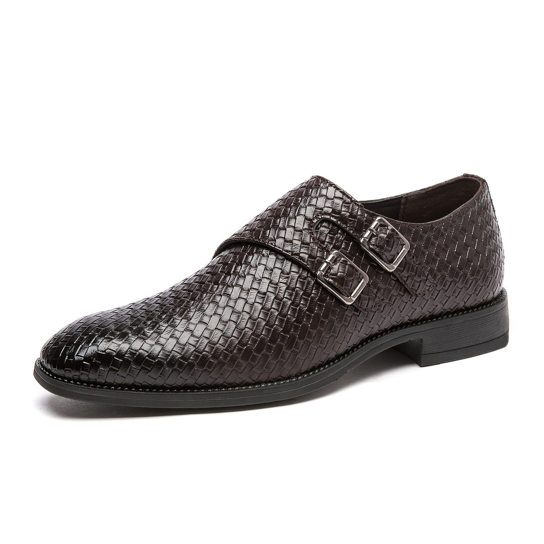 NATHANIEL PIERCE DOUBLE MONK STRAP LOAFERS