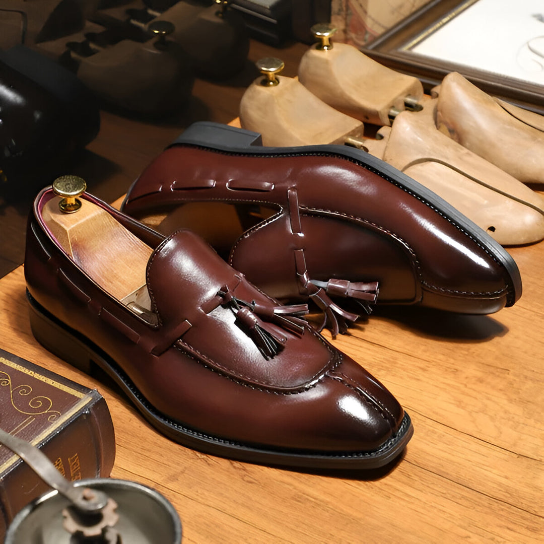 OLIVIER FRANK LEATHER LOAFERS