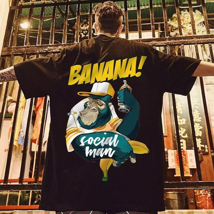 "CHILL MONKEY" - OVERSIZED T-shirt